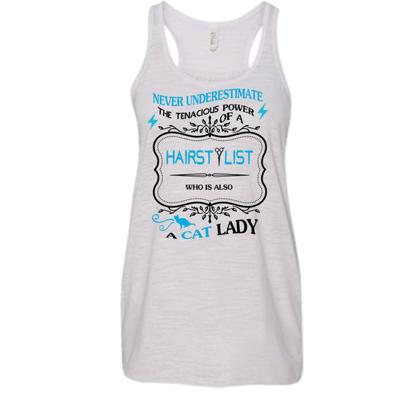 Hairstylist Shirt, Who Is Also A Cat Lady Shirt