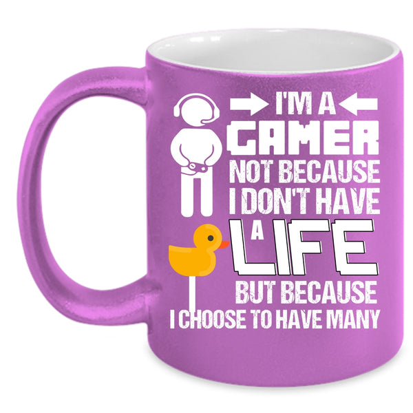 I'm A Gamer Coffee Mug, Awesome Gift For Gamers Coffee Cup