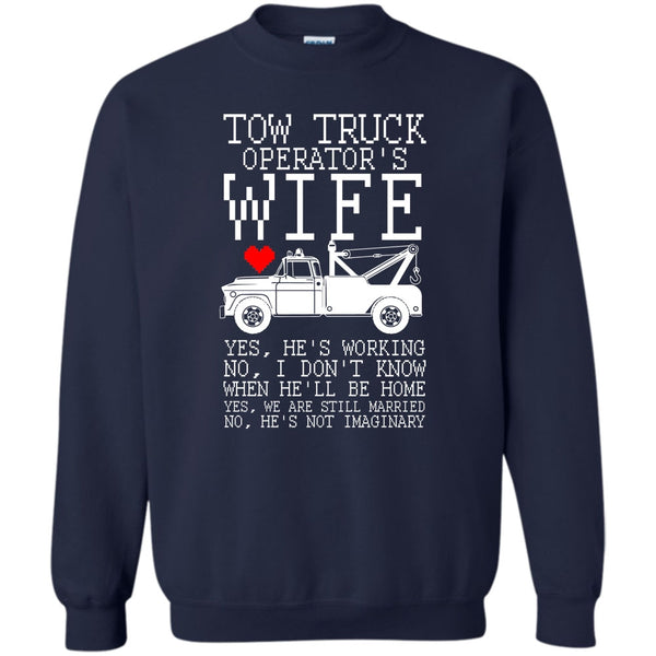 I'm A Truck Operator's Wife T Shirt, Coolest Trucker Sweatshirt