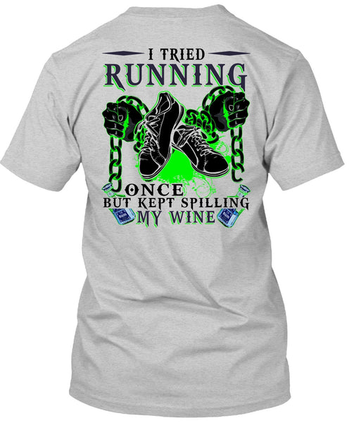 I Tried Running T Shirt, I Love Running T Shirt