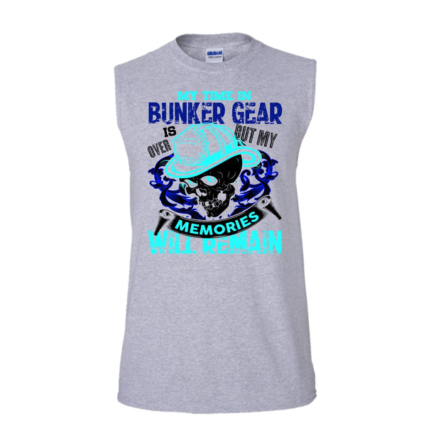 I Love Two Things T Shirt, Gift For Firefighter T Shirt, Awesome t-shirts (Men's Cotton Sleeveless)