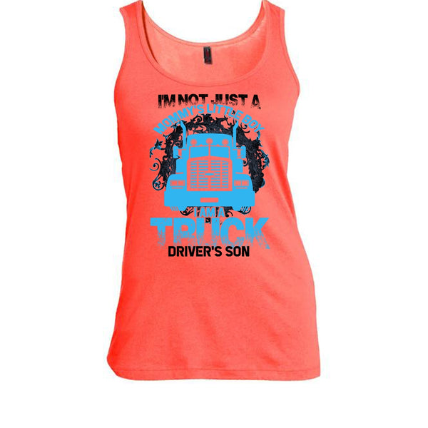 I'm Not Just A Mommy's Little Boy T Shirt, Coolest Trucker Mom Tank Top