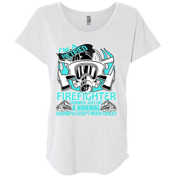 I'm A Retired Firefighter Grandpa T Shirt, I Love Firefighter T Shirt, Awesome T-Shirts