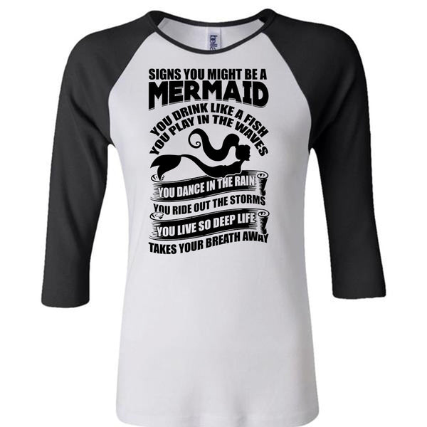 Signs You Might Be A Mermaid T Shirt, I Love Fishing T Shirt, Awesome T-Shirts