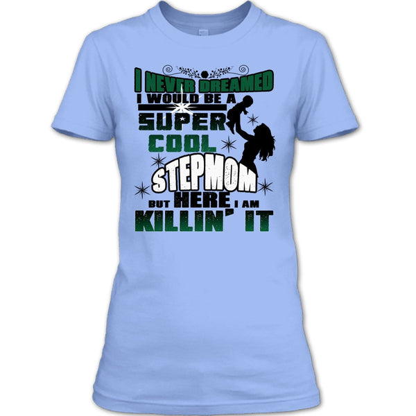 A black t-shirt with the shopify logo