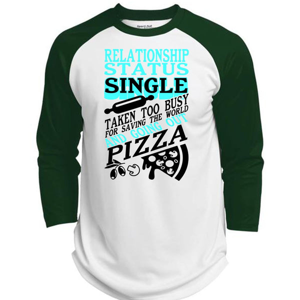 Relationship Status Single T Shirt, I Love My Life T Shirt, Awesome T-Shirts  (Polyester Game Baseball Jersey)