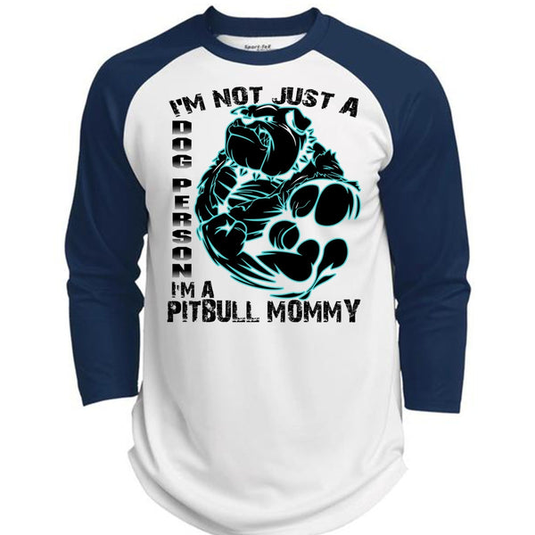 I'm Not Just A Dog Person T Shirt, I Love Pit Bull T Shirt, Awesome T-Shirts  (Polyester Game Baseball Jersey)