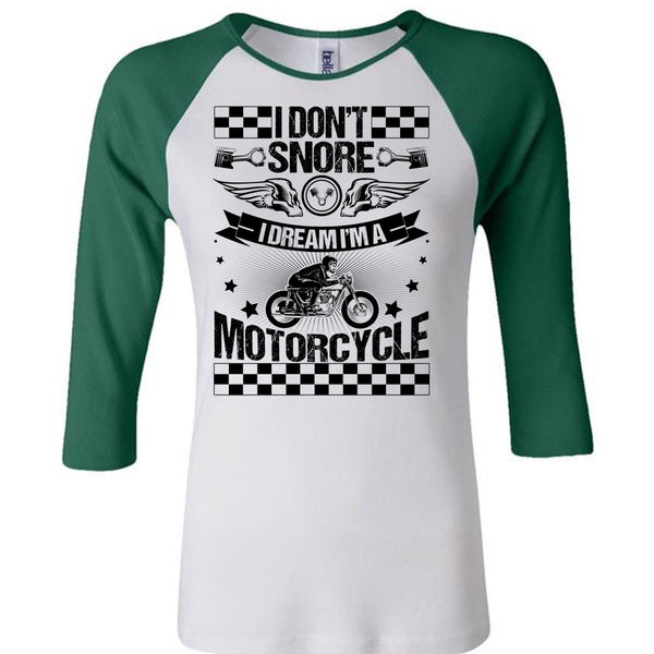 I Dream I'm A Motorcycle T Shirt, I Love Biker T Shirt, Awesome T-Shirts