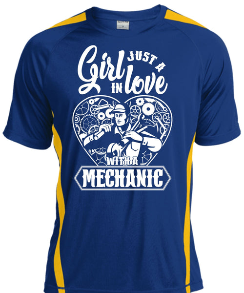 Just A Girl In Love With A Mechanic T Shirt, Being A Mechanic T Shirt, Cool Shirt