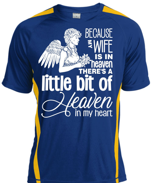 My Wife Is In Heaven T Shirt, I Love My Wife T Shirt, Cool Shirt