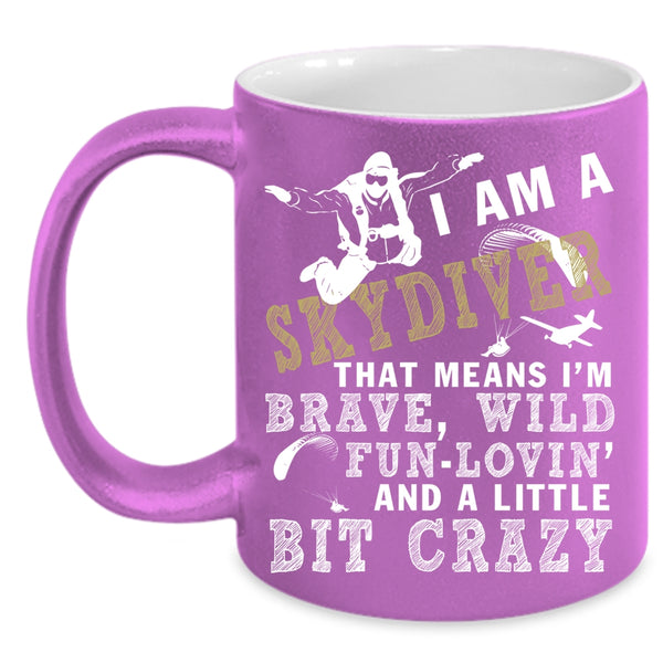 I Am A Skydiver Coffee Mug, Outdoor Coffee Cup