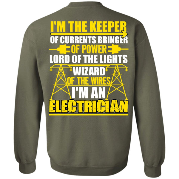 Lord Of The Lights T Shirt, I Love Electrician Sweatshirt