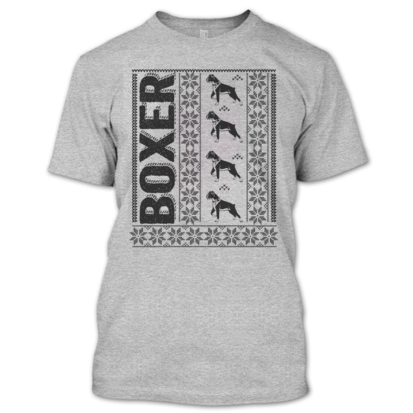 Coolest Boxer T Shirt, Merry Christmas T Shirt