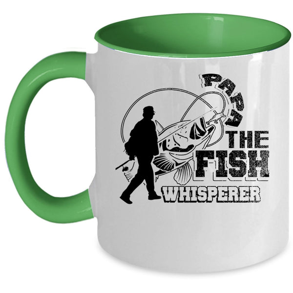 Cool Fishing Dad Coffee Mug, Papa Accent Mug