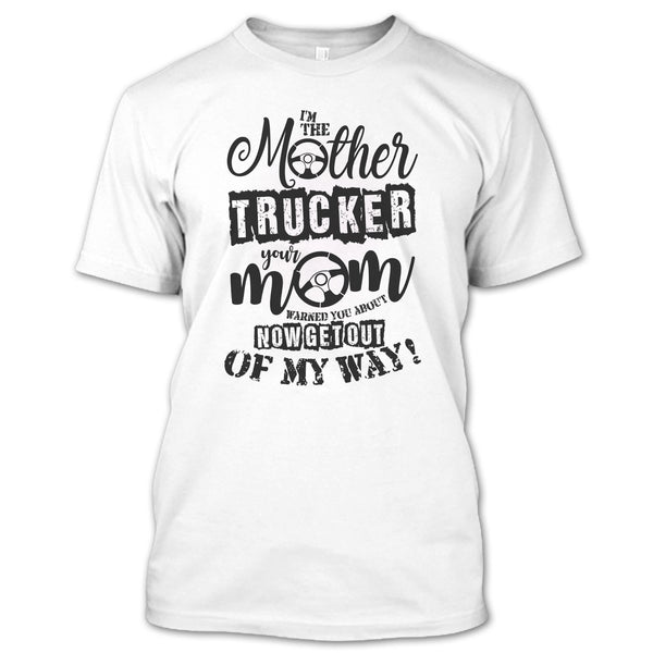 A black t-shirt with the shopify logo