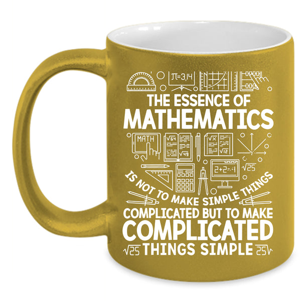 The Essence Of Mathematics Coffee Mug, Cool Math Coffee Cup
