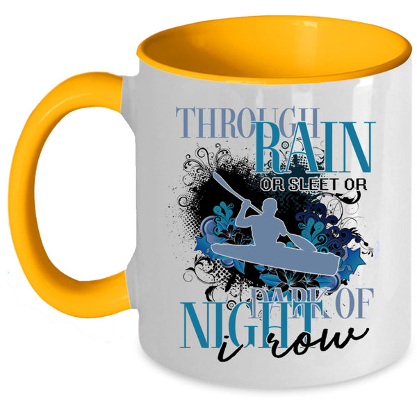 Cool Sport Coffee Mug, Dark Of Night I Row Accent Mug