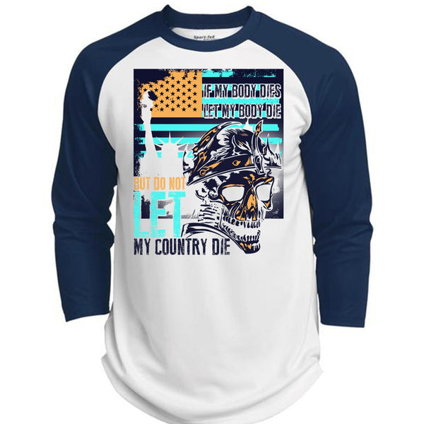 Do Not Let My Country T Shirt, I Love Veteran T Shirt, Awesome T-Shirts  (Polyester Game Baseball Jersey)