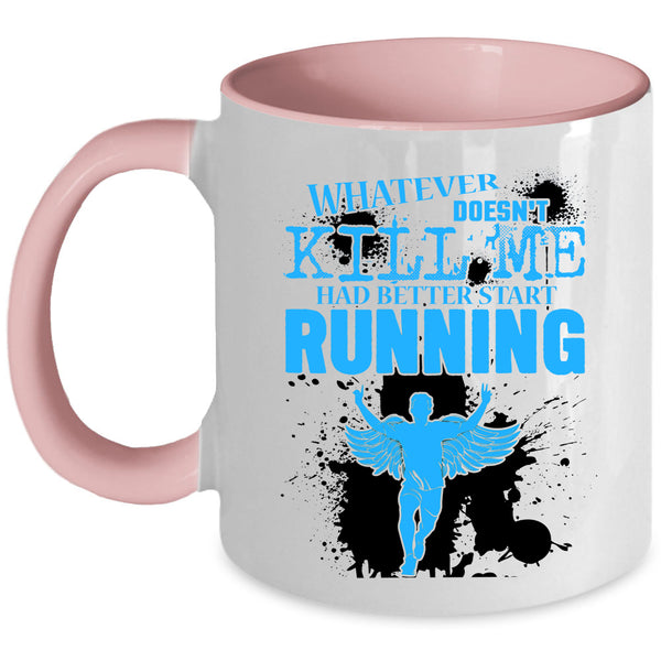 Cool Gift For Runner Coffee Mug, Running Accent Mug