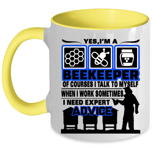 Gift For Beekeeper Coffee Mug, I'm A Beekeeper Accent Mug