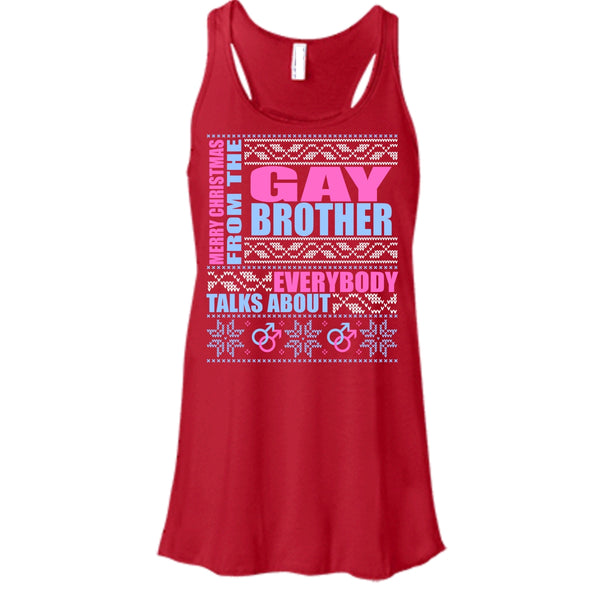 Merry Christmas From The Gay brother T Shirt, Coolest Gay Brother T Shirt, Cool T Shirt