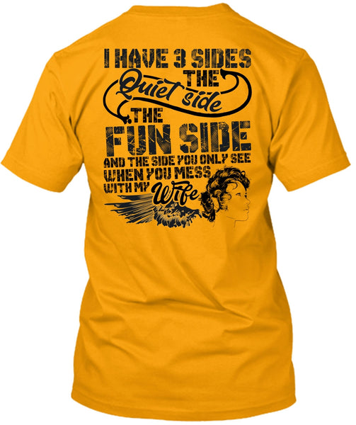 You Mess With My Wife T Shirt, I Love Wife T Shirt