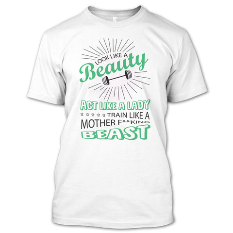 A black t-shirt with the shopify logo