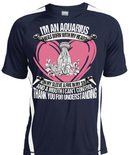 I'm An Aquarius T Shirt, I Can't Control T Shirt, Cool Shirt