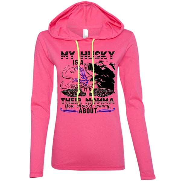 My Husky Is A Sweetheart T Shirt, I Love Husky T Shirt, Awesome T-Shirts