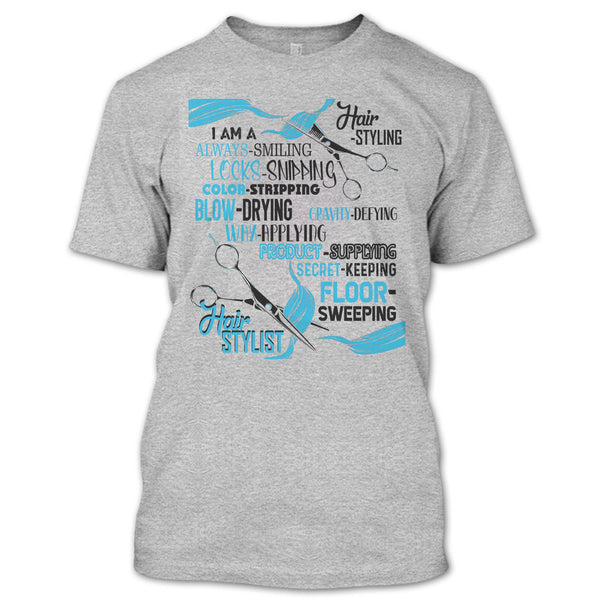 I'm A Hair-Styling T Shirt, Coolest Hair Stylist T Shirt