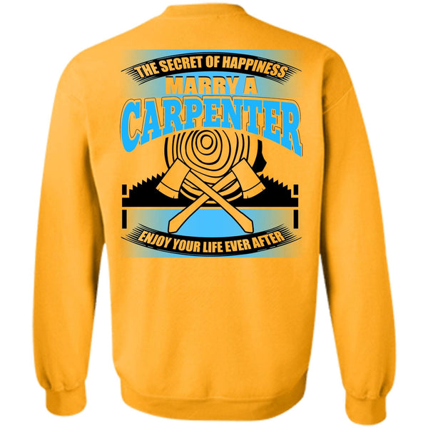 I Love Carpenter T Shirt, Marry A Carpenter Sweatshirt