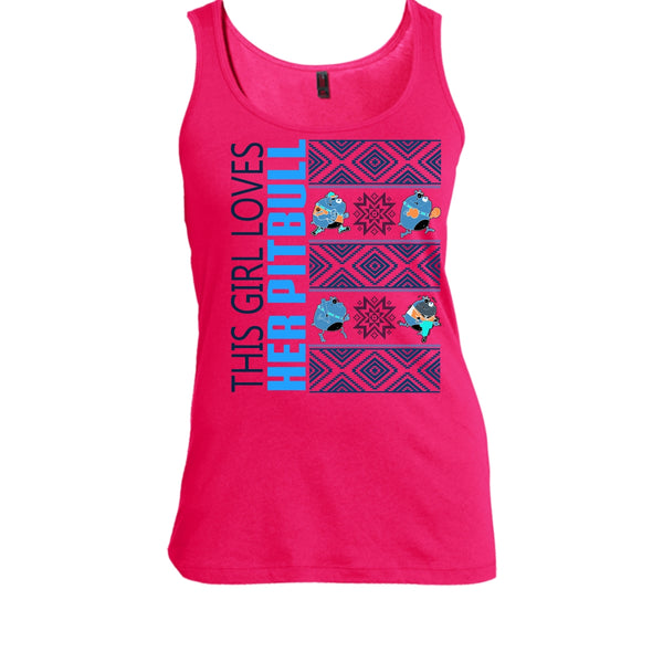 This Girl Loves Her Pitbull T Shirt, Pitbull Merry Christmas T Shirt, Awesome t-shirts