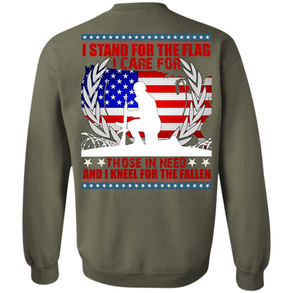 I Kneel For The Fallen T Shirt, I Love Veteran Sweatshirt
