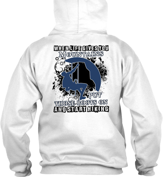 Start Hiking T Shirt, I Love Hiking T Shirt