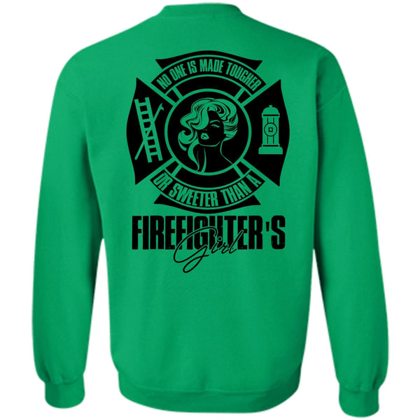 I Love Firefighter T Shirt, Sweetest Than A Firefighter's Girl Sweatshirt