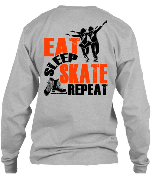 Eat Sleep Skate Repeat T Shirt, My Favorite T Shirt