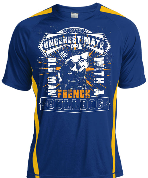 Never Underestimate An Old Man With A French Bulldog T Shirt, I Love My Dogs T Shirt, Cool Shirt