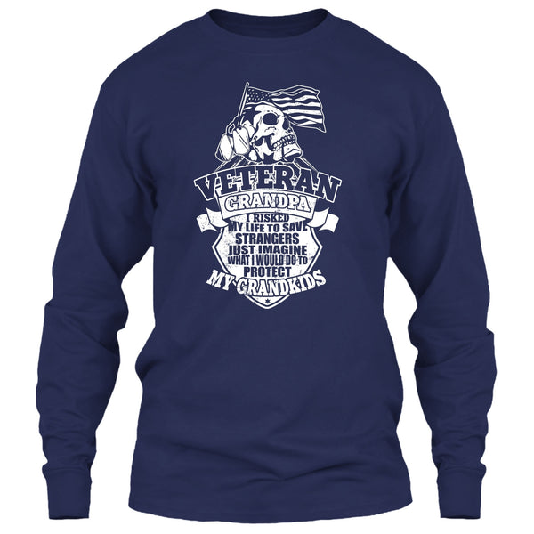 Veteran Grandpa T Shirt, I Am a Veteran Grandpa T Shirt