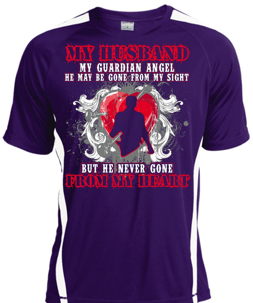 My Husband My Guardian Angel T Shirt, From My Heart T Shirt, Cool Shirt