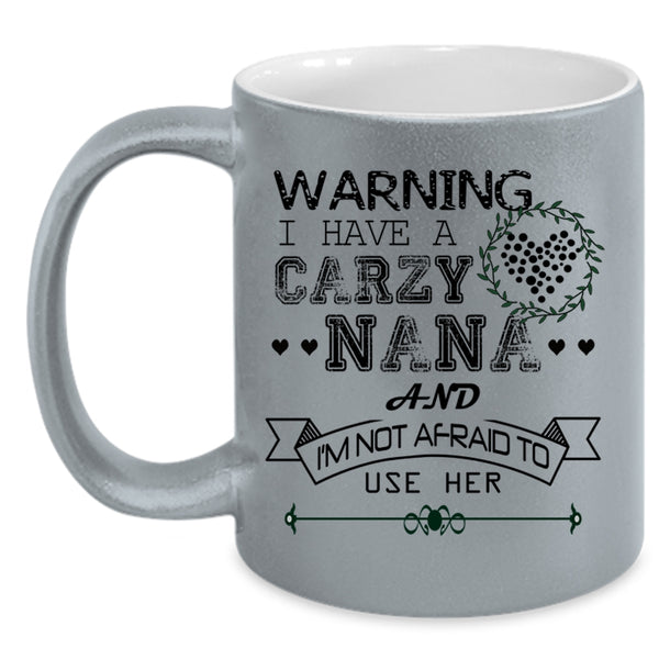 Need A Vacation Just Call Nana Coffee Mug, Parent Problem Call Nana Accent Mug