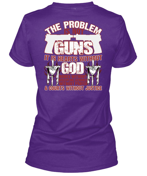 The Problem Is Not Guns T Shirt, Being A Veteran T Shirt