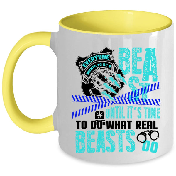Cool Gift For Police Coffee Mug, Awesome Policeman Accent Mug