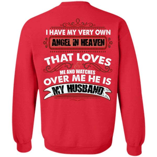 Angel In Heaven T Shirt, I Love Husband Sweatshirt
