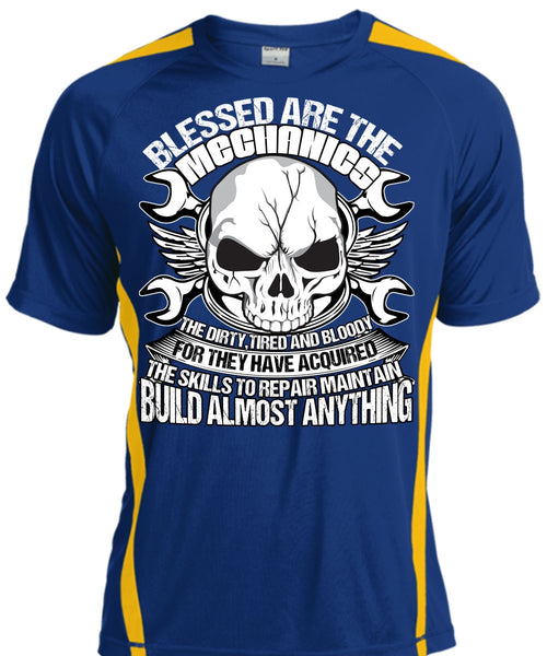 Blessed Are The Mechanics T Shirt, Being A Mechanic T Shirt, Cool Shirt