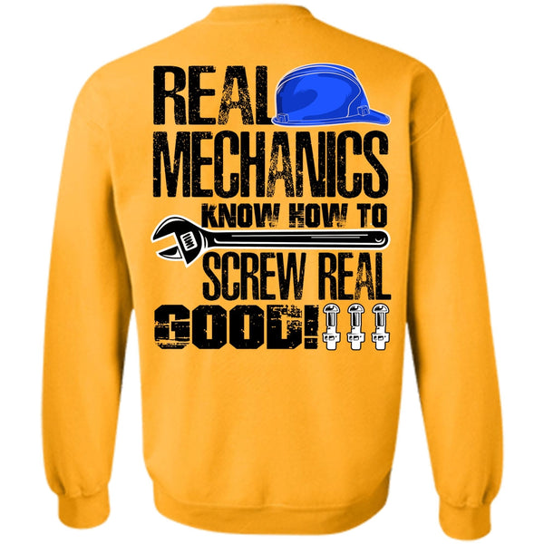 I Love Mechanic T Shirt, Real Mechanics Sweatshirt