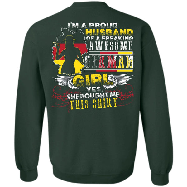 German Girl T Shirt, I Love Husband Sweatshirt