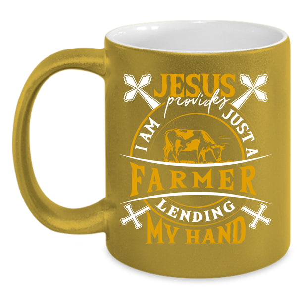 I Am Just A Farmer Coffee Mug, Funny Gift For Farmer Coffee Cup