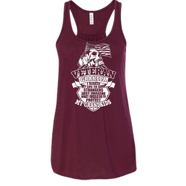 Veteran Grandpa T Shirt, I Am a Veteran Grandpa Tank Top