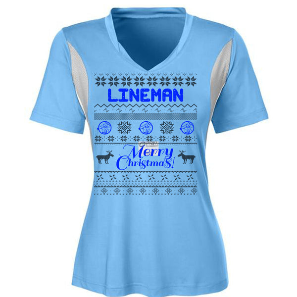 Lineman Merry Christmas T Shirt, I Love Lineman T Shirt, Awesome T-Shirts