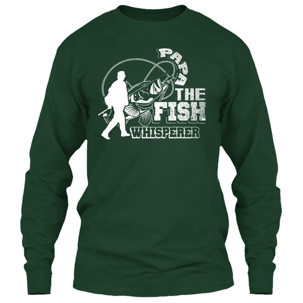 Papa The Fish Whisperer T Shirt, Coolest Hooker T Shirt